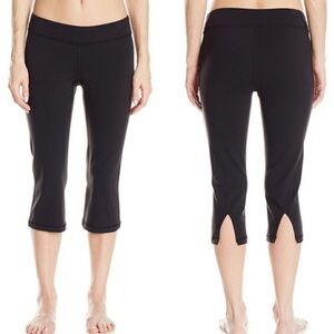 Lucy Powermax Lotus Collection Split Back Crops Sz XXS